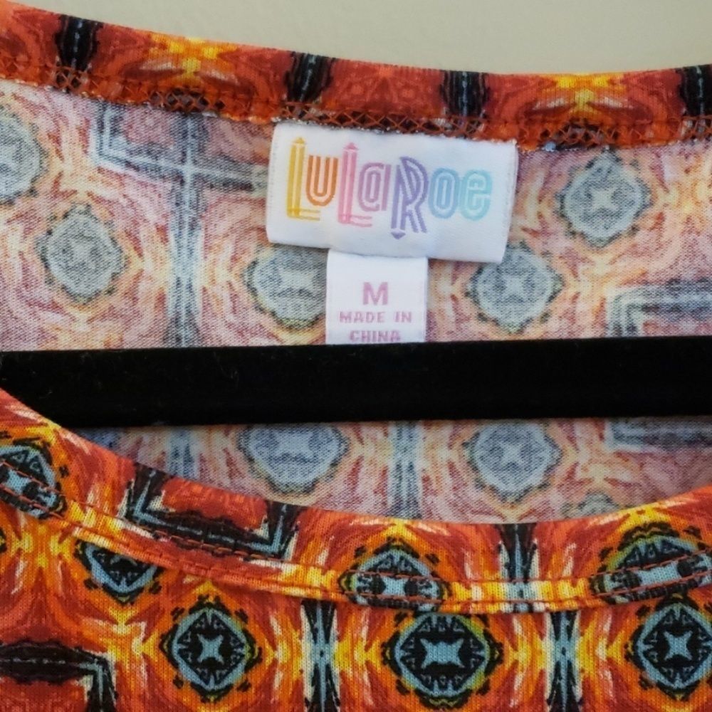 NEW Bright LuLaRoe Julia Sz Medium - Picture 5 of 7